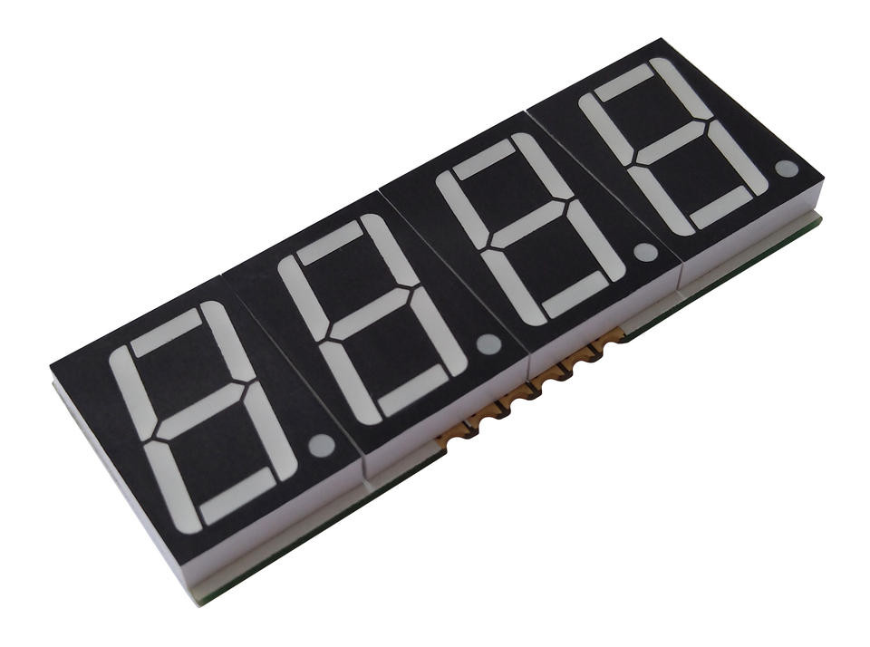 Quality Ultra Thin Indoor SMD 7 Segment LED Display 4 Digits 0.28 Inch wholesale