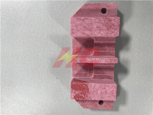 Quality Red GPO3 machined parts have high tolerance，upgm203 CNC machining parts wholesale