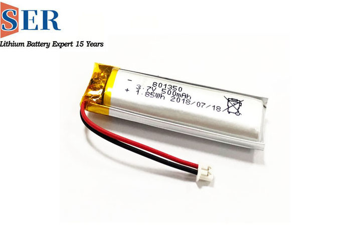 China Customize Cryogenic Low Temperature Lithium Polymer Battery 3.7V 7.4V 150mAh LP801350 Lithium Li PO Cell on sale