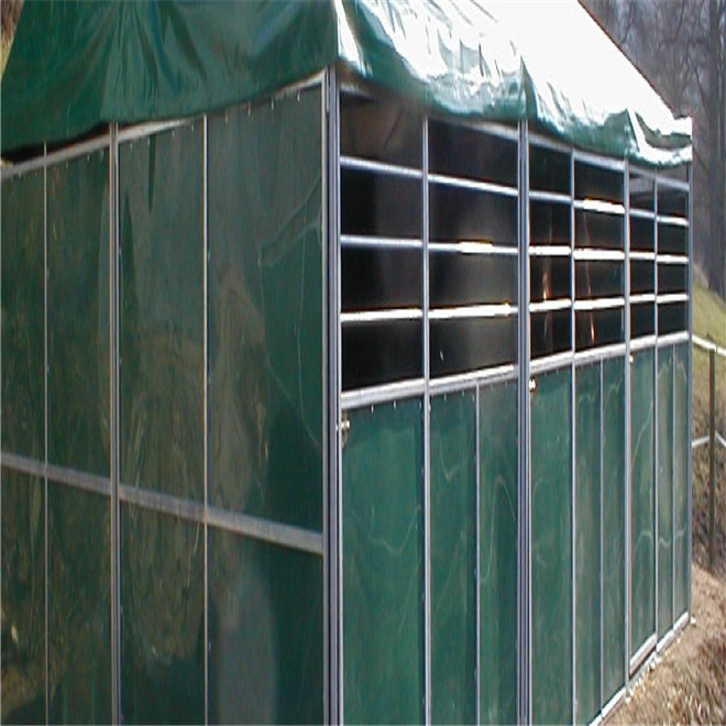 Buy cheap PVC Canvas Horse Stable Box / Galvanized Horse Fence With Steel Frame from wholesalers