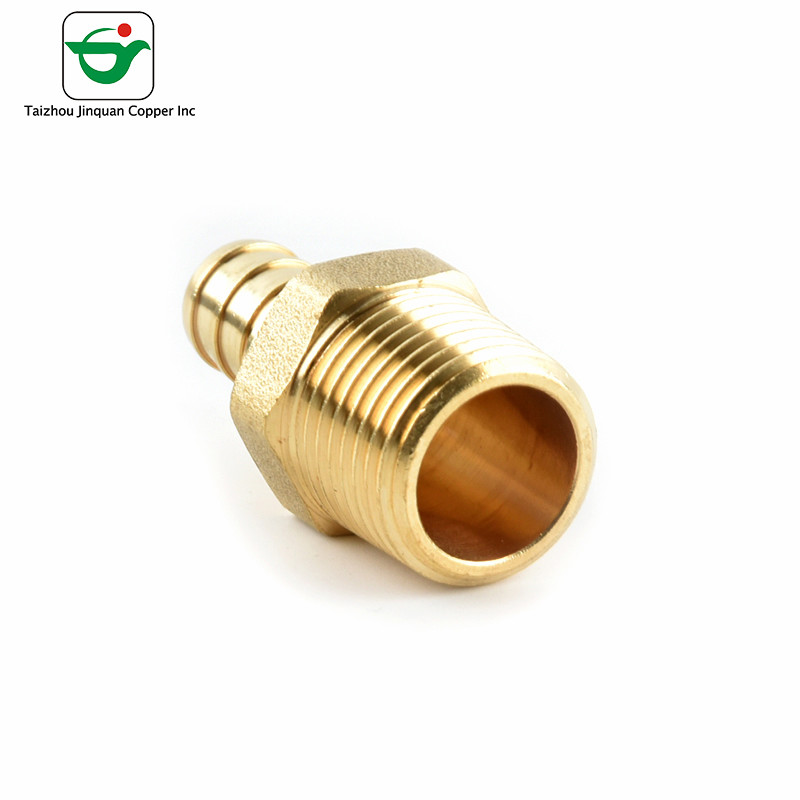 China Customized Copper 3/4''X1/2" MN Male Threaded Adapter for sale