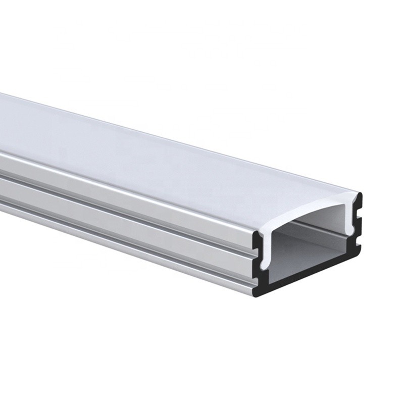Quality White Surface Mounted LED Profile , U Shape LED Aluminum Channel 17.4mm X 8.5mm wholesale
