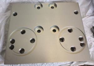 Quality Custom 7075 T6 Aluminum Sheet Plate  Aluminium Carrete Mesa Used On Epiroc Drilling Rig wholesale