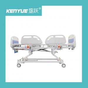 China Four Crank Manual Hospital Nursing Patient Bed  Controll Caster Epoxy Coated on sale