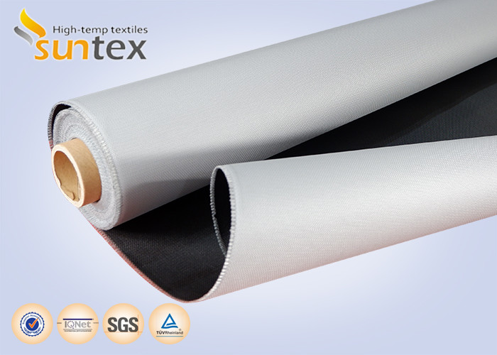 Quality PU Coated E Glass Cloth Fabric M0 Pipe Protection Cover 0.43mm Two Sides Fiberglass Cloth RollOne Side wholesale