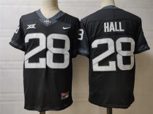 Quality Mens Iowa State Cyclones #28 Breece Hall Nike 2020 Black NCAA College Football Jersey wholesale