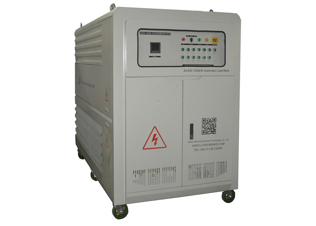 China 1000kw Resistive Load Bank Testing For Generator 3 Phase 4 Wire 50Hz Frequency on sale