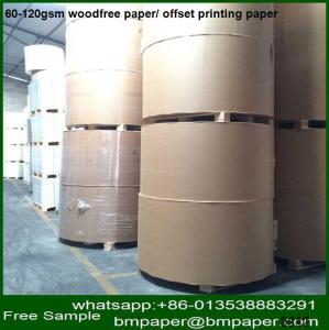 Quality offset paper/wood free paper supplier in China wholesale
