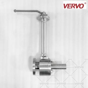 Buy cheap Forged Two Piece Low Temperature Extension Rod Liquid Nitrogen Pressure Plate Type With Locking device Ball Valve from wholesalers