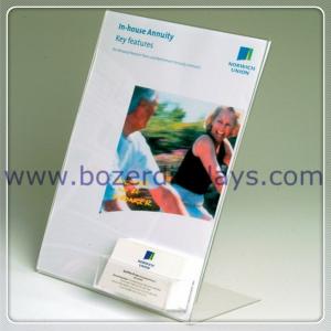 Quality A4 Print Holder With Business Card Pocket wholesale