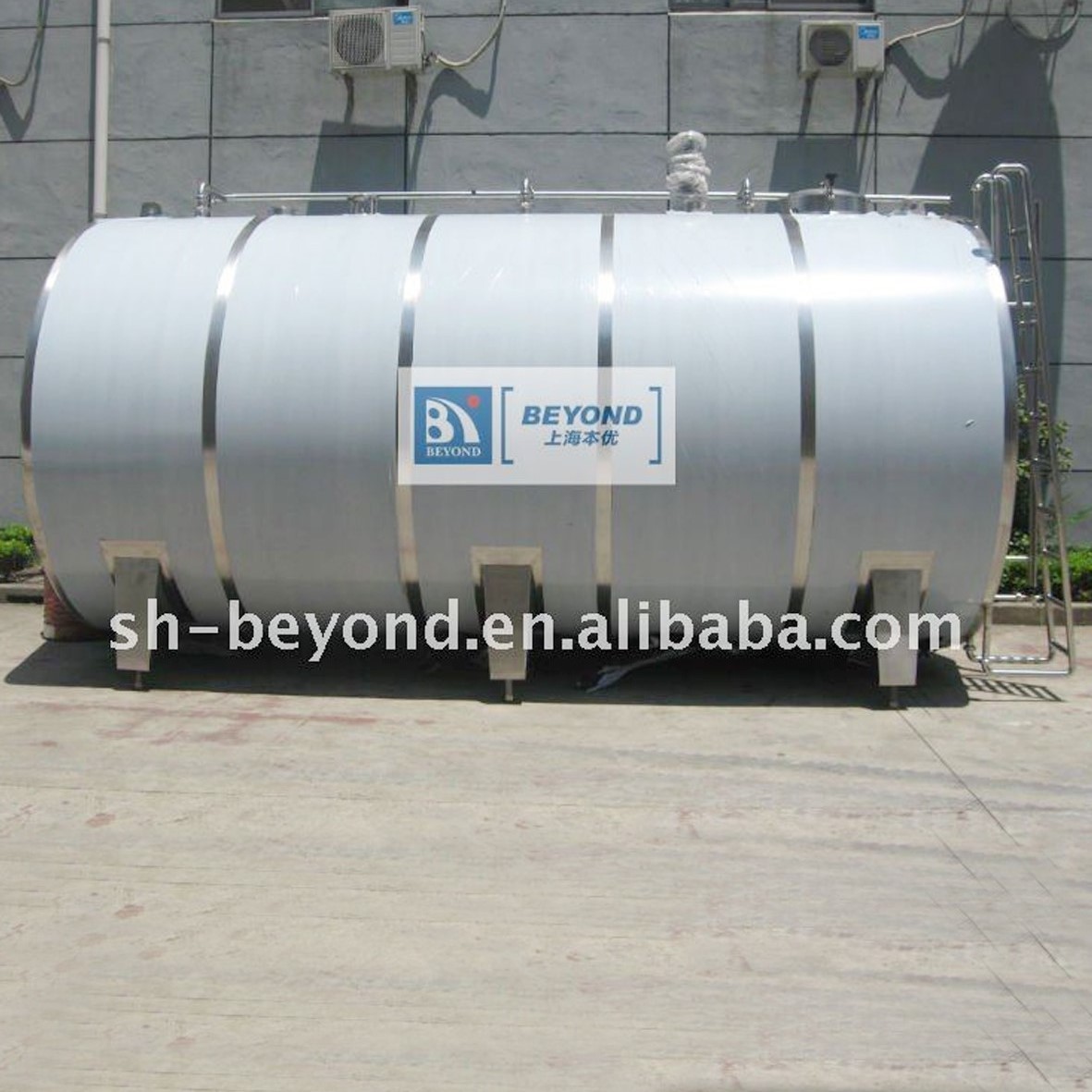 Buy cheap SGS Full Automatic 8000l Stainless Steel Milk Storage Tanks from wholesalers