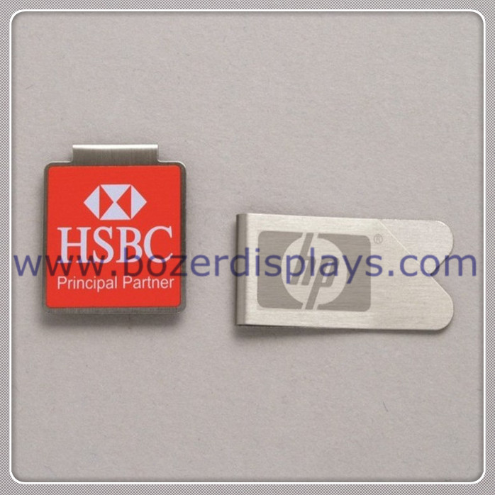 Quality Silk Printing Metal Paper Clip/Good Quality Metal Clip wholesale