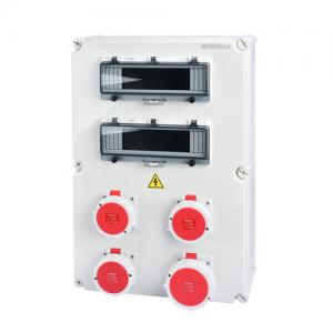 China PC IP44 16A Power Supply Box Temporary Maintenance Box IEC Standard on sale