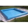 Buy cheap 10mL*8mW*0.65mH Outdoor Inflatabel Water Pool With PVC Tarpaulin from wholesalers