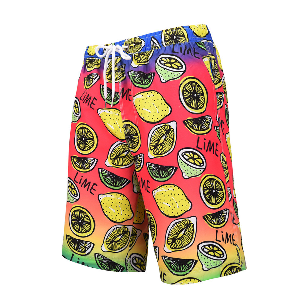 Quality Lemon Patterned XXL 54 SUP Board Shorts wholesale