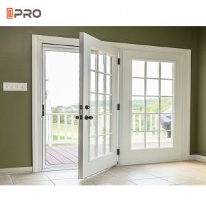 Quality Push Open 1.2mm 6063 Aluminium Hinged Doors For Home wholesale