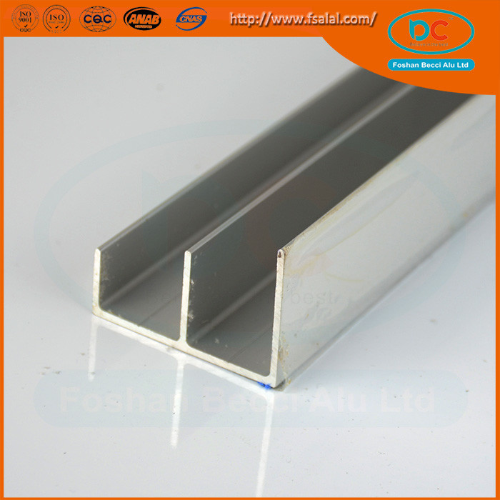 Quality Indian hot sell ss  brush aluminum window profile, Matt aluminum window section, window profile wholesale