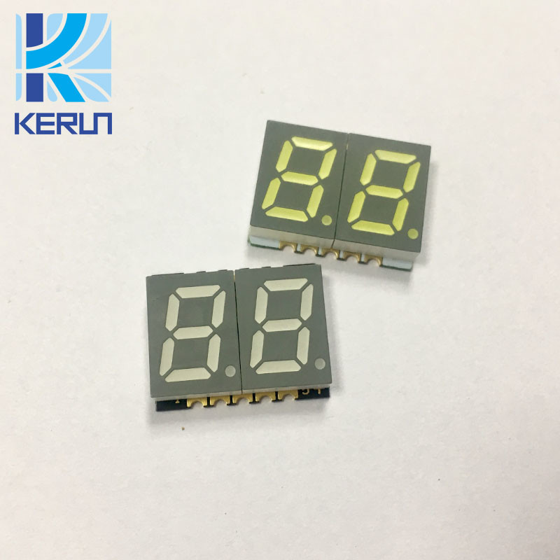 Quality 2 Digit 7 segment SMD LED Screen 10mm Height For Door Starter wholesale