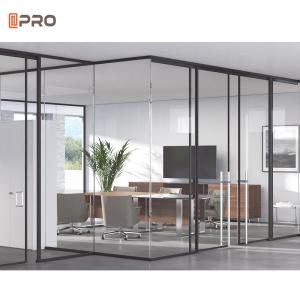 Quality Modern Sliding Office Glass Partitions Room Wall Panel Divider wholesale