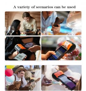 Quality New arrival Sunmi V2S handheld Android pos 58 printer 4G NFC all in one pos system cash machines for store wholesale