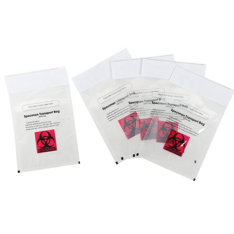 Quality Pressure Proof Biohazard Samples 95kPa Bags For Biohazard Substances wholesale