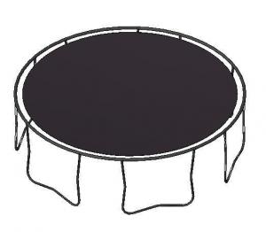 Quality PVC 950*950*600cm CE certificate big air trampolines wholesale