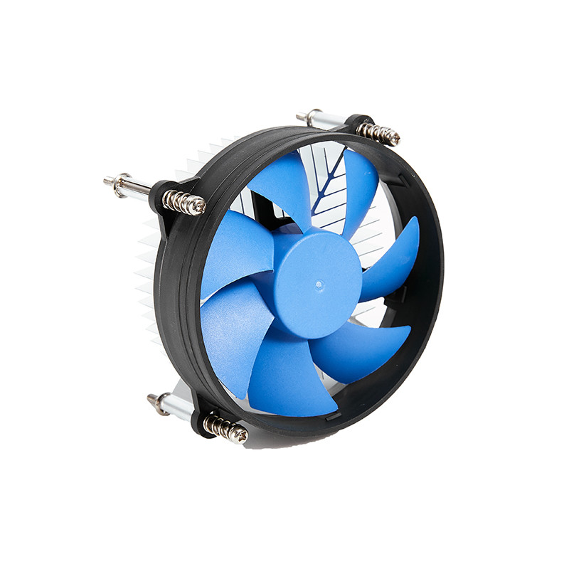 Quality Blue Fan Computer Water Single Radiator CPU Cooler 100x100x90mm Anti Oxidation ODM wholesale