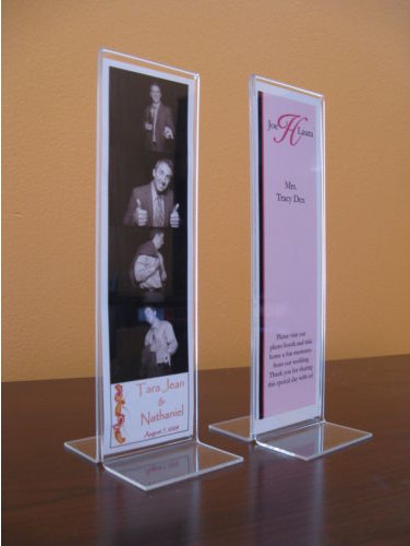 China Mouse over image to zoom Photo Booth Frame 2x6 acrylic picture frame  2"x6" photo strip frame on sale