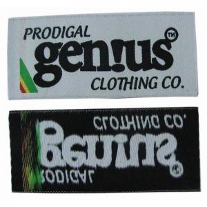 Quality Brand Logo Personalised Woven Labels Embroidered Clothing Labels Eco Friendly wholesale