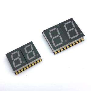 Quality Mini Ultra Thin 2 Digit 0.3" 7 Segment SMD LED Display wholesale