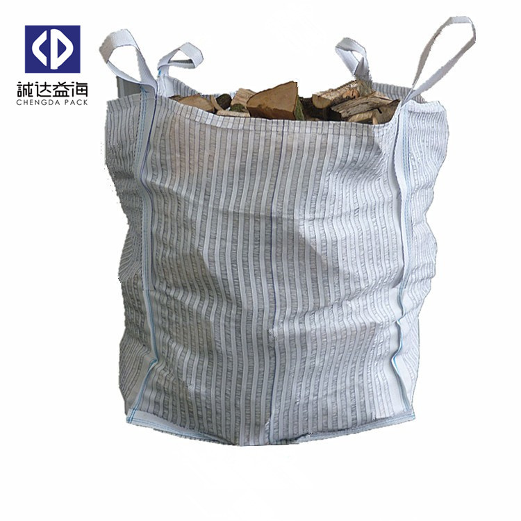 Quality Ventilated FIBC Bulk Bags / Bulk Firewood Bags For Potato Onion Vegetables wholesale