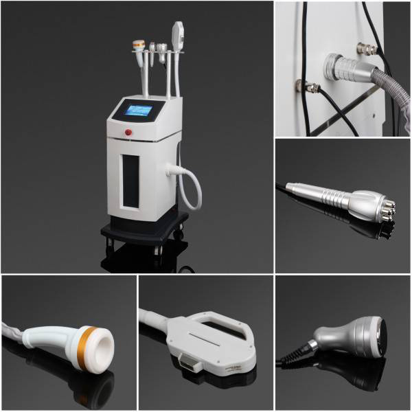Quality 4 In 1 Cavitation Vacuum IPL RF Acne Removal Machine For Body / Skin Beauty wholesale