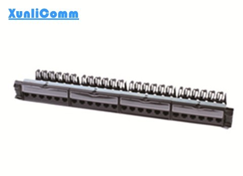 China 1U 19 Inch Network Patch Panel , 24 Port Blank Patch Panel High Performance on sale