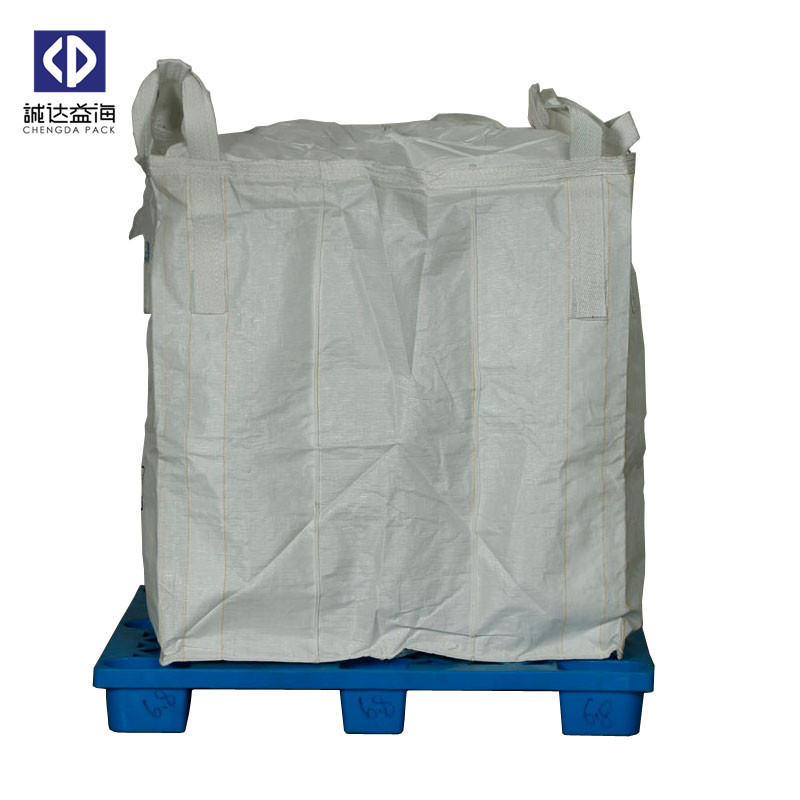 Custom 1 Ton Jumbo Bag , FIBC Polypropylene Jumbo Bags For Cement Fertilizer