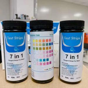 Quality China Professional Manufacture ph aquarium water test strips ammonia heavy metal 7 in 1 strips wholesale