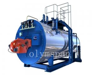 Quality High Pressure Gas Fired Steam Boiler , 1 Ton Atomized Steel Steam Gas Heating Boiler wholesale