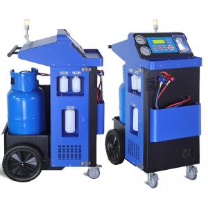 Quality 1234yf And 134a AC Machine Gas Recovery For Cars A/C Cleaning wholesale