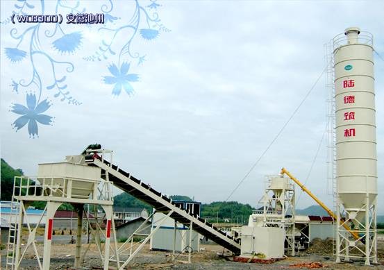 Quality 85kW Soil Cement Mixing Plant , 300t/H Concrete Mixing Station wholesale