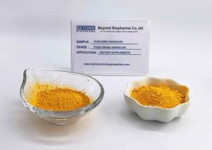 China Yellow Organic Turmeric Powder / Turmeric Root Extract USP40 Standard on sale