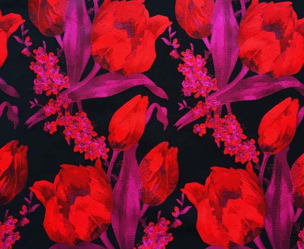 Quality Floral Fabric Jacquard TC Yarn-dyed H/R 21.0cm 470T/74%T/26%C/175gsm wholesale