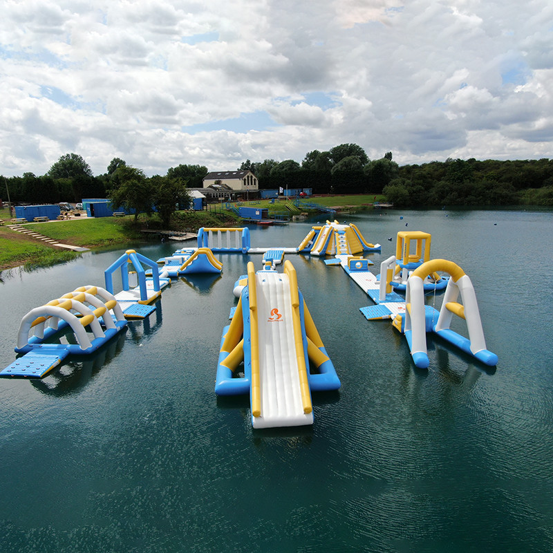 Buy cheap Bouncia Free Customized Inflatable Water Park Price In UK from wholesalers