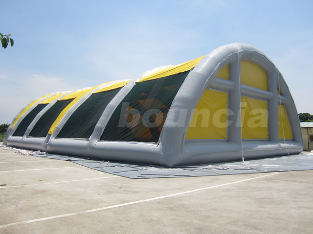 Quality 30mL*18mW*8mH Airtight Inflatable Paintball Field For Sale wholesale