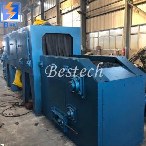 wire mesh belt shot blasting machine