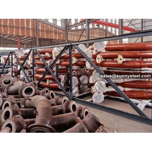 Quality Cast Basalt Lined Pipes And Fittings wholesale