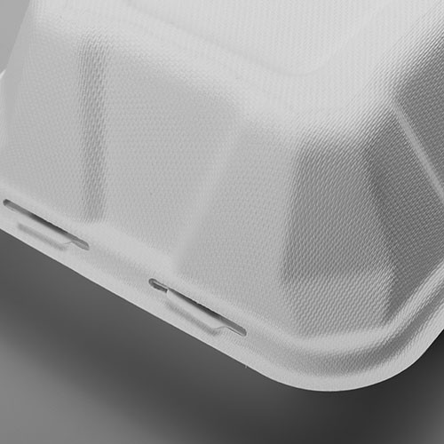 To Go 3 Compartment Microwavable Biodegradable Fast Food Takeaway Box Wholesale Catering Disposable Food Containers