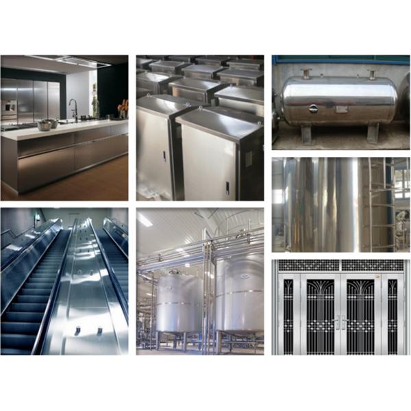 304 Grade BA Surface Stainless Steel Roll 2b Finished Construction Industry