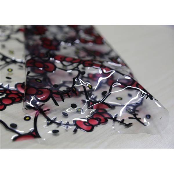 Printed Cats Faux Leather Fabric , TPU Artificial Leather Fabric No Fading