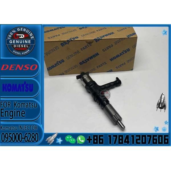 Huida Excavator 12V140E-3 Engine Fuel Injector 095000-6280 6219-11-3100 with Stock Available