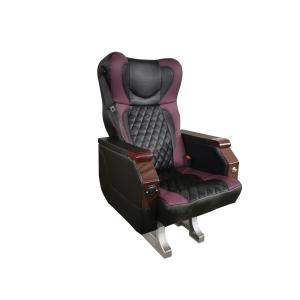 Quality Bus Boat Train Commuter Passenger Seat With Velvet Fabric Double Leather wholesale