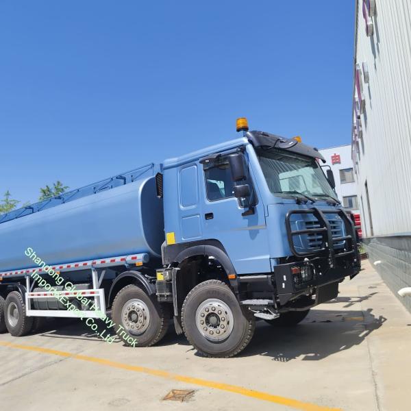 High Sinotruk 8*4 12 Wheels LHD Rhd Diesel Fuel Gas Oil Delivery Used Tank Tanker Truck